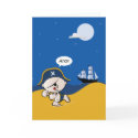 Pirate Party invitation card