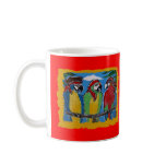 Pirate Party  Parrots Coffee Mugs