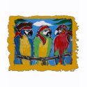 Pirate Party Parrots shirt