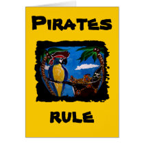 Pirate Party Pet cards by Party_Pets Pirate Party Pet cards
