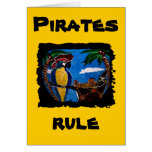 Pirate Party Pet Card