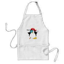 Pirate Penguin Apron