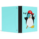 Pirate Penguin Binder