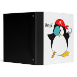 Pirate Penguin Binders