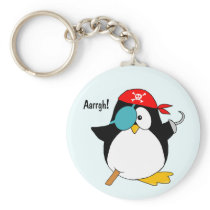 Pirate Penguin keychains