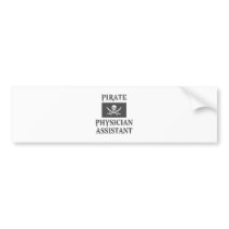 Pirate Physician Assistant Bumper Stickers