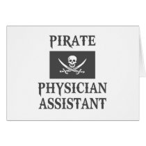 Pirate Physician Assistant Cards