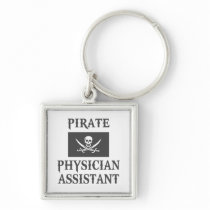 Pirate Physician Assistant Key Chain