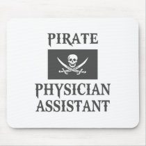 Pirate Physician Assistant Mousepads