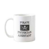 Pirate Physician Assistant Coffee Mug