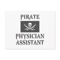 Pirate Physician Assistant Postcard
