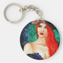 Pirate Portrait Keychain