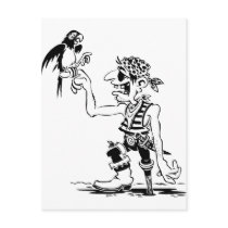 Pirate postcards