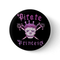 Pirate Princess button by clonecire Pirate Princess button