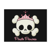 Pirate Princess Postcard