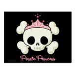 Pirate Princess Postcard