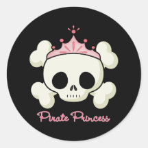 Pirate Princess Sticker