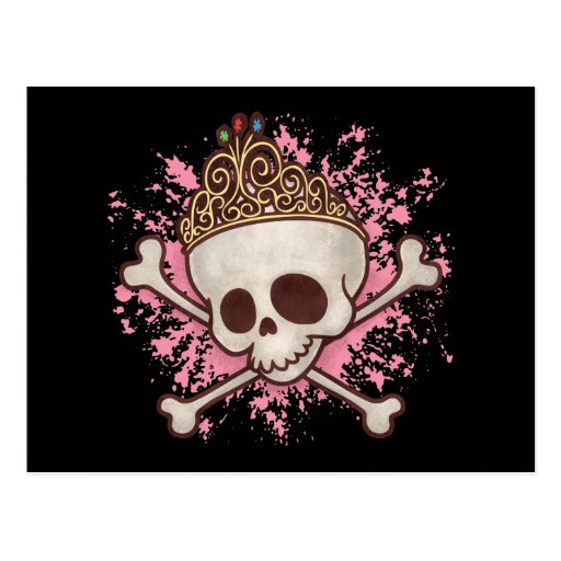 Pirate Princess -tiara Post Card