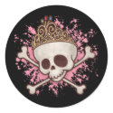 Pirate Princess -tiara stickers by kidlings Pirate Princess -tiara stickers