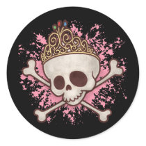 Pirate Princess -tiara stickers