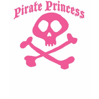 pirate princess tshirts by magarmor