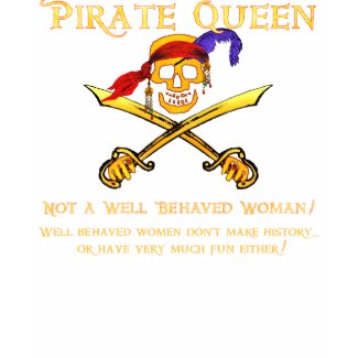 Pirate Queen Dark T-Shirt shirt