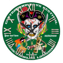 Pirate Queen Lafitte All Styles View Hints Wall Clocks