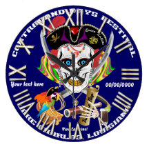 Pirate Queen Lafitte All Styles View Hints Wallclock