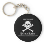 Pirate Radio Keychain
