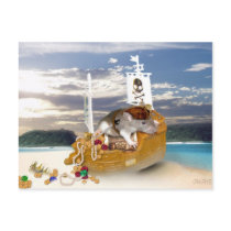 PiRATe rattie Postcard by Mel669 PiRATe rattie Postcard