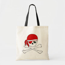 Pirate + Red Bandana Bags