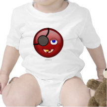 Pirate red tshirt