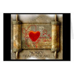 Pirate' s Heart Greeting Cards