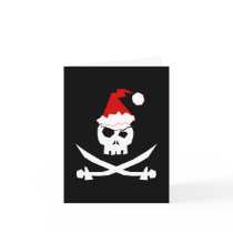 Pirate Santa Card