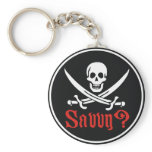 Pirate Savvy Key Chain