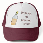 Pirate Says Drink Up! hats