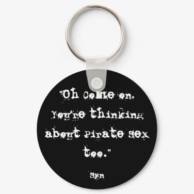 Pirate sex key chain by SynClothing