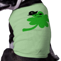 Pirate Shamrock Doggie T Shirt