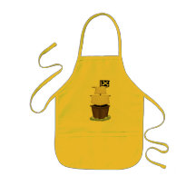 Pirate Ship Aprons