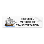 Pirate Ship Bumper Sticker bumper stickers
