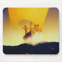 Pirate Ship - by Maxfield Parrish mousepads by Aquavel Pirate Ship - by Maxfield Parrish mousepads