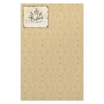 Pirate Ship. Custom Stationery