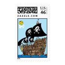 Pirate Ship Escape! Stamps