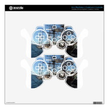 Pirate Ship in San Diego, California Decal For PS3 Controller