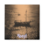 Pirate ship magnet