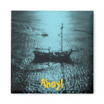 Pirate ship magnet B