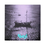 Pirate ship magnet C magnet