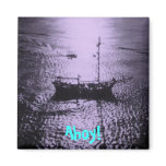 Pirate ship magnet C