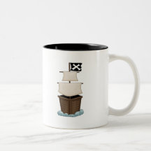 Pirate Ship Mugs