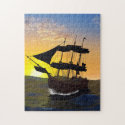Pirate ship on the high seas puzzles